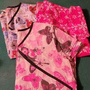16 Size large scrub tops